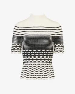 Tanya Taylor Cara Knit Top Clearance