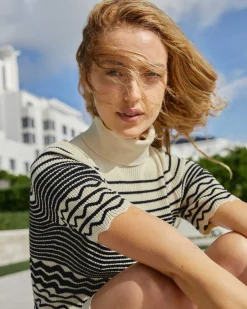 Tanya Taylor Cara Knit Top Clearance