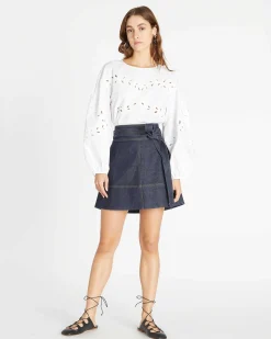 Tanya Taylor Courtney Skirt Outlet