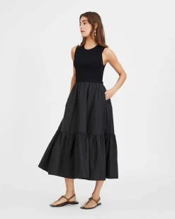 Tanya Taylor Crew Neck Josephina Dress Fashion
