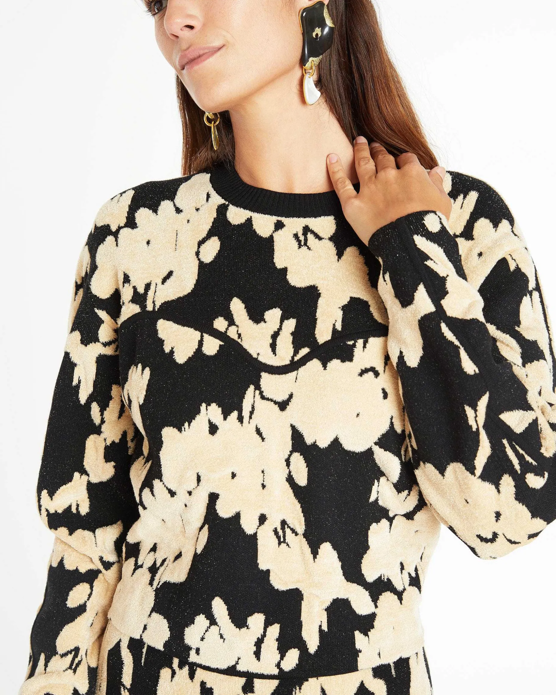 Tanya Taylor Enzi Knit Top Flash Sale