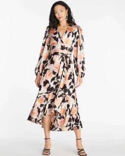 Tanya Taylor Long Sleeve Blaire Dress Cheap