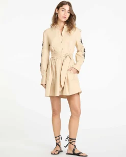 Tanya Taylor Maddy Embroidered Dress Hot