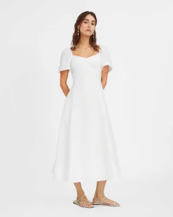 Tanya Taylor Midi Kit Dress Clearance