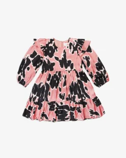 Tanya Taylor Mini Long Sleeve Marisol Dress Fashion
