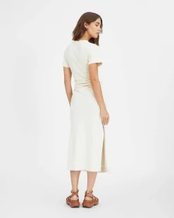 Tanya Taylor Short Sleeve Aurora Dress Clearance