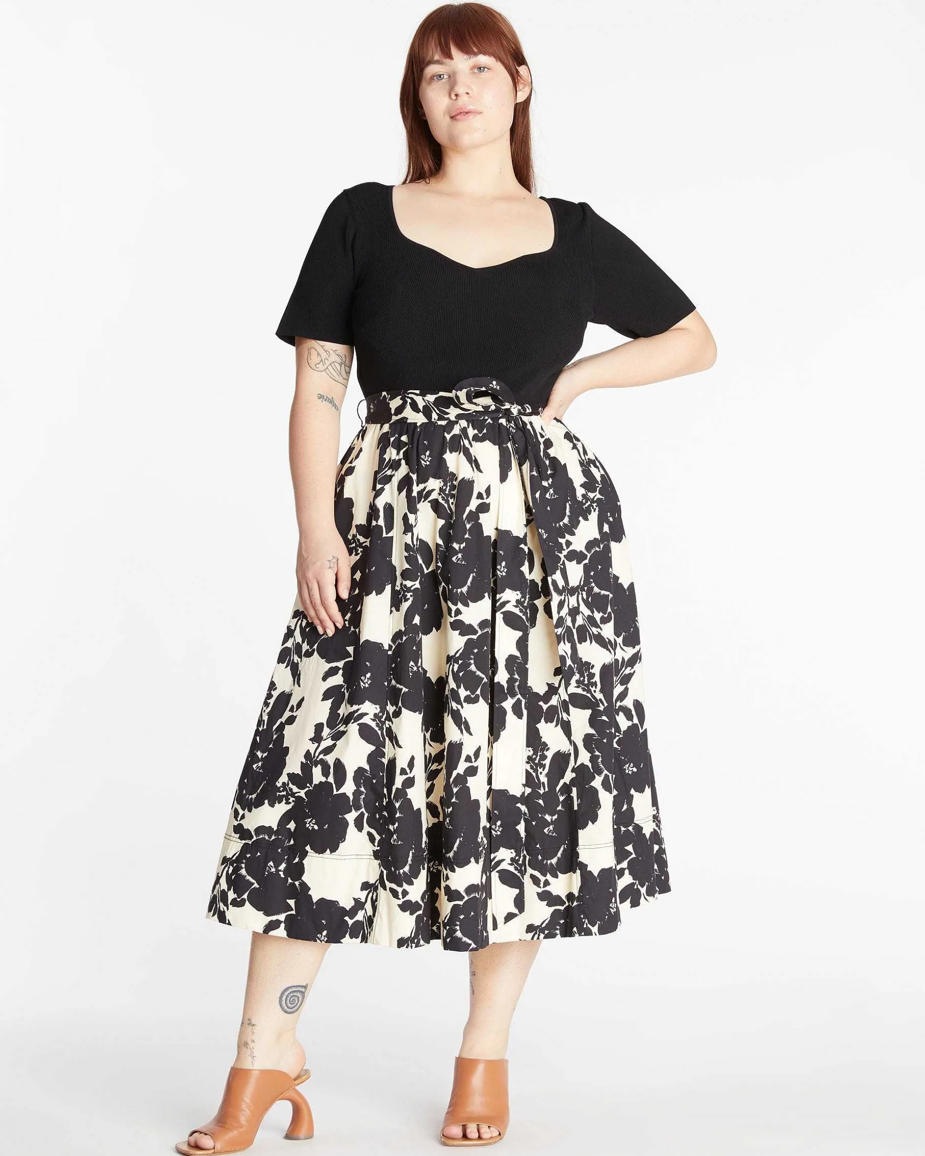 Tanya Taylor Short Sleeve Josephina Dress Shop